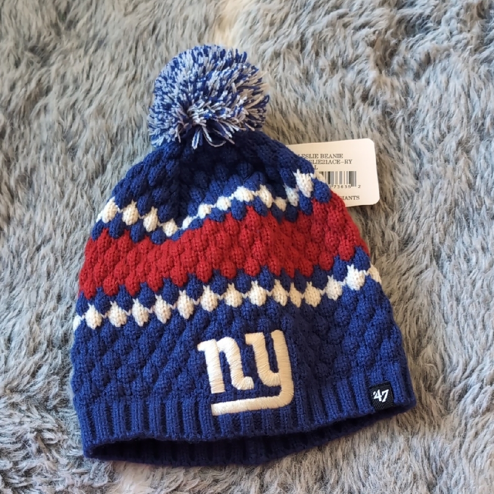 NY Giants Knit Winter Hat '47 Brand